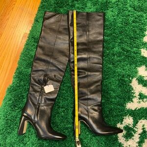 Zara thigh high boots